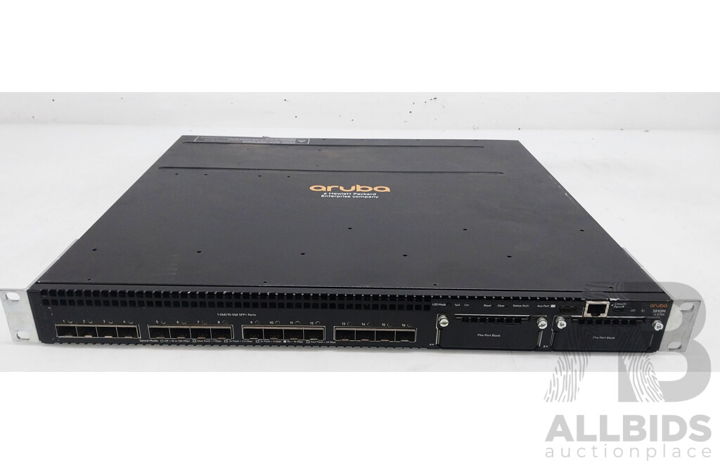 HP Aruba (JL075A) 3810M 16-Port SFP+ Switch