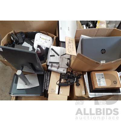 Bulk Lot of Assorted IT Equipment & Accessories