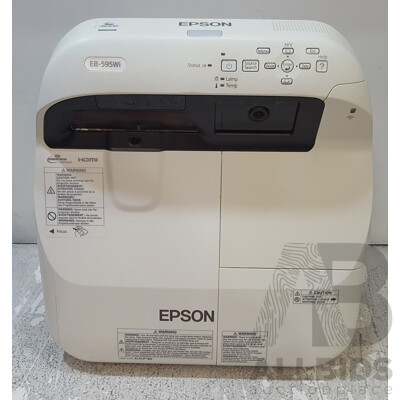 Epson (EB-595Wi) WXGA 3LCD Projector