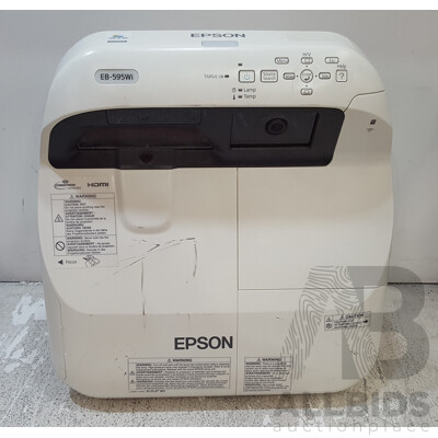Epson (EB-595Wi) WXGA 3LCD Projector