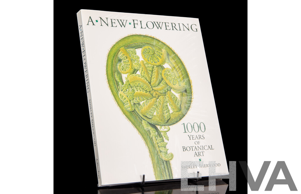 Shirley Sherwood (20th Century, British), A New Flowering - 1000 Years of Botanical Art, Wonderful Paperback Compendium in Colour, First Edition (2005), 28 x 22 cm (dimensions)