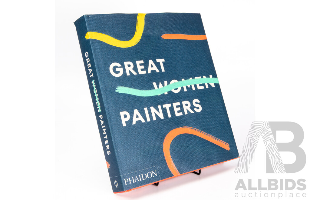 Excellent Condition Copy of Great Women Painters, Published in 2022 by Phaidon, 29 x 25 cm (dimensions)