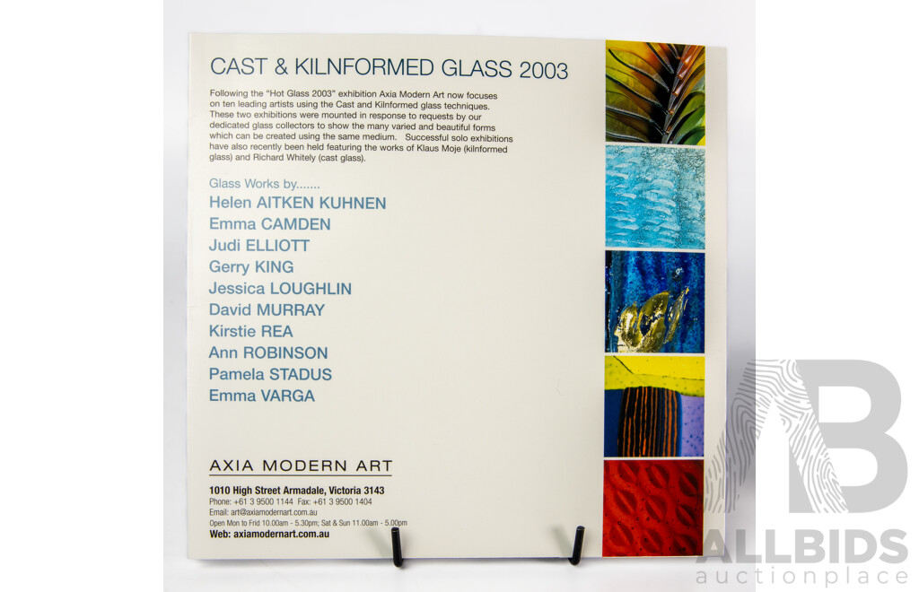 Johannes Kuhnen, (20th C., German-Australian, 1952) A Survey of Innovation (2009) Hard Cover, 23 x 20 cm & Helen Aitken-Kuhnen (20th C., Australian, 1952-) Connected Diversity (2013), 24 x 18 cm (2)