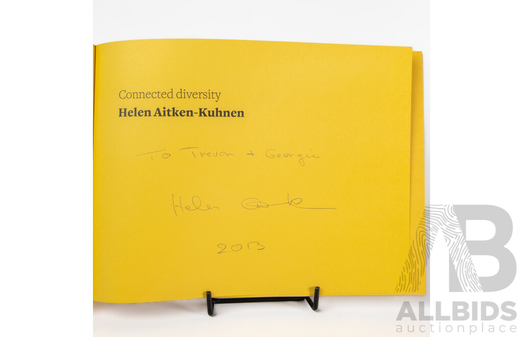 Johannes Kuhnen, (20th C., German-Australian, 1952) A Survey of Innovation (2009) Hard Cover, 23 x 20 cm & Helen Aitken-Kuhnen (20th C., Australian, 1952-) Connected Diversity (2013), 24 x 18 cm (2)