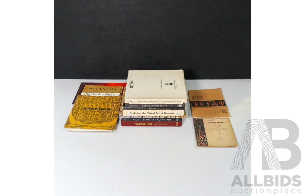 A Fine Collection of Fourteen Varied Books Related to Indonesian, Papua New Guinean and Melanesian Art & Culture, (14)