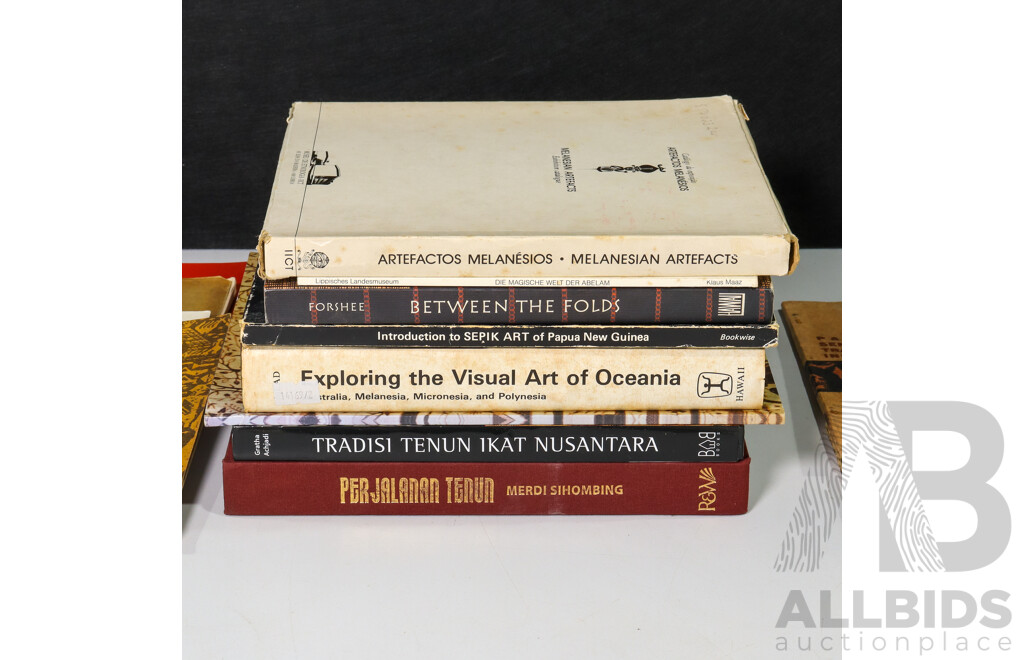 A Fine Collection of Fourteen Varied Books Related to Indonesian, Papua New Guinean and Melanesian Art & Culture, (14)