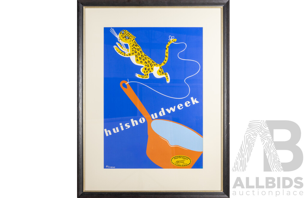 Silvent, (20th Century), Houishoodweek, Retro Dutch Department Store Advertisement Colour Poster (c1920s), 100 x 76 cm (frame)