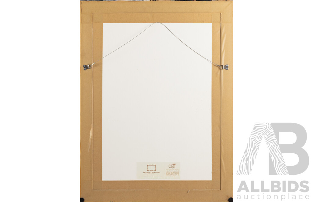 Jules Cheret (19/20th Centuries, French, 1836-1932), Exhibition of Arabs of the Sahara Desert, Wonderful Lithograph in Stone, (Plate 177), 68 x 52 cm (frame)