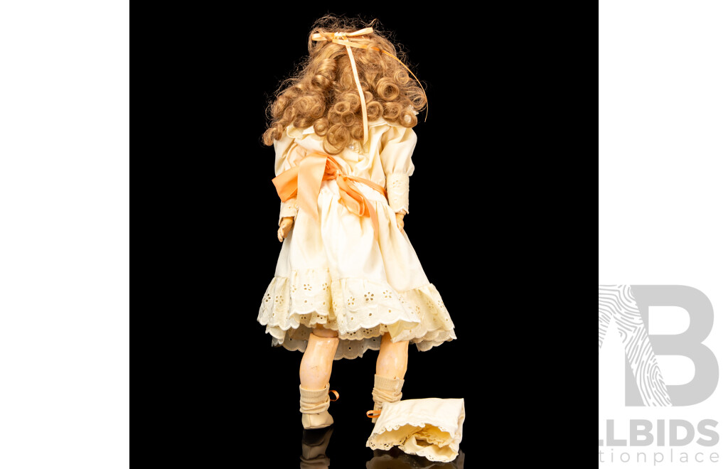 Antique Armand Marseille 390 Porcelain/Bisque Doll, Made in Germany