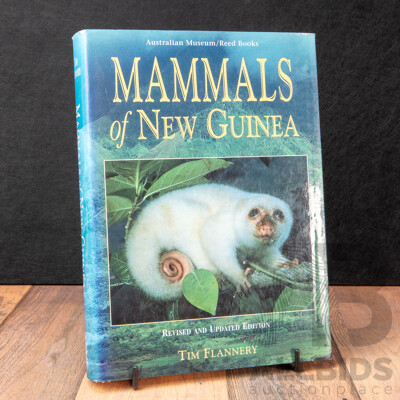 Tim Flannery (20th Century, Australian, 1956-), Mammals of New Guinea (1995), Hard Cover with Dust Jacket Reference Book