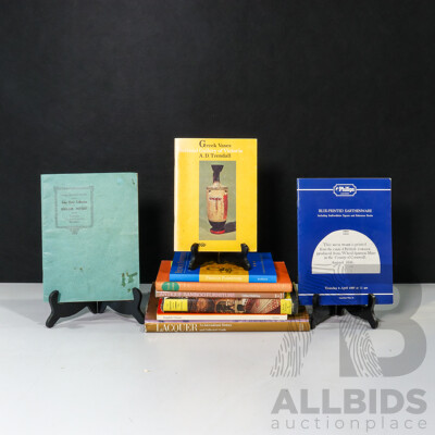 Collection of Varied Books on Furniture and Decorative Homewares Including French Furniture From Louis XII to Art Deco, Regency 1810-1830 and More! (9)