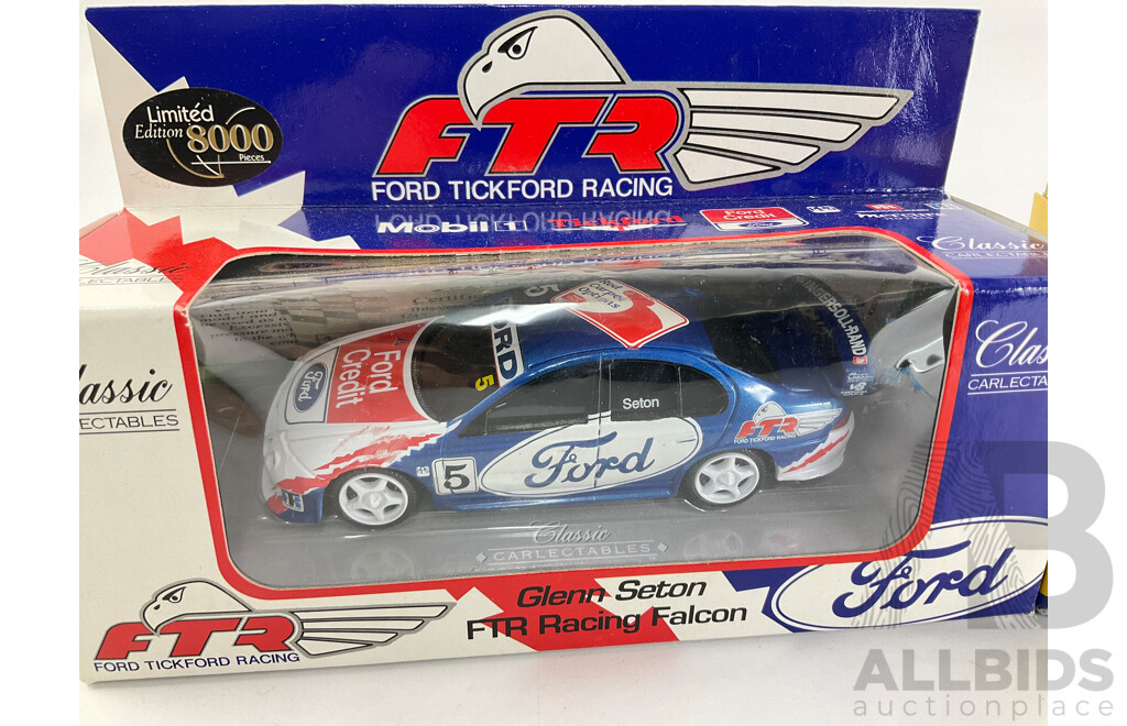 Classics Collectables Diecast Falcons Including Dick Johnson FAI Racing and Glenn Seton FTR Racing - 1:43 Scale