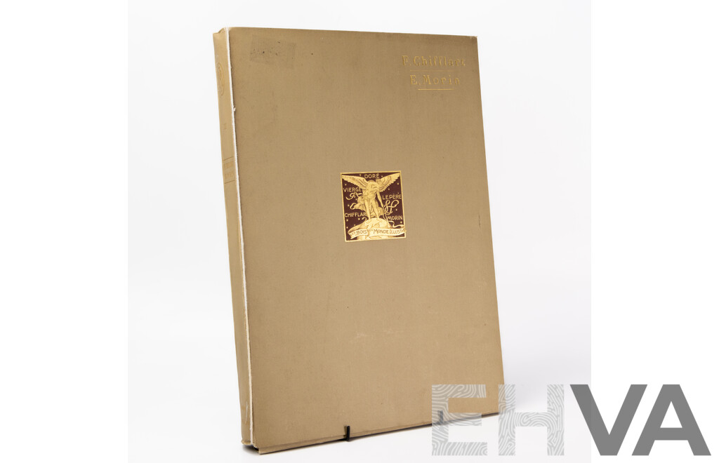 Absolutely Stunning Antique Folio of Approx 50 Francois Chifflart and Edmond Morin Woodblock Engravings