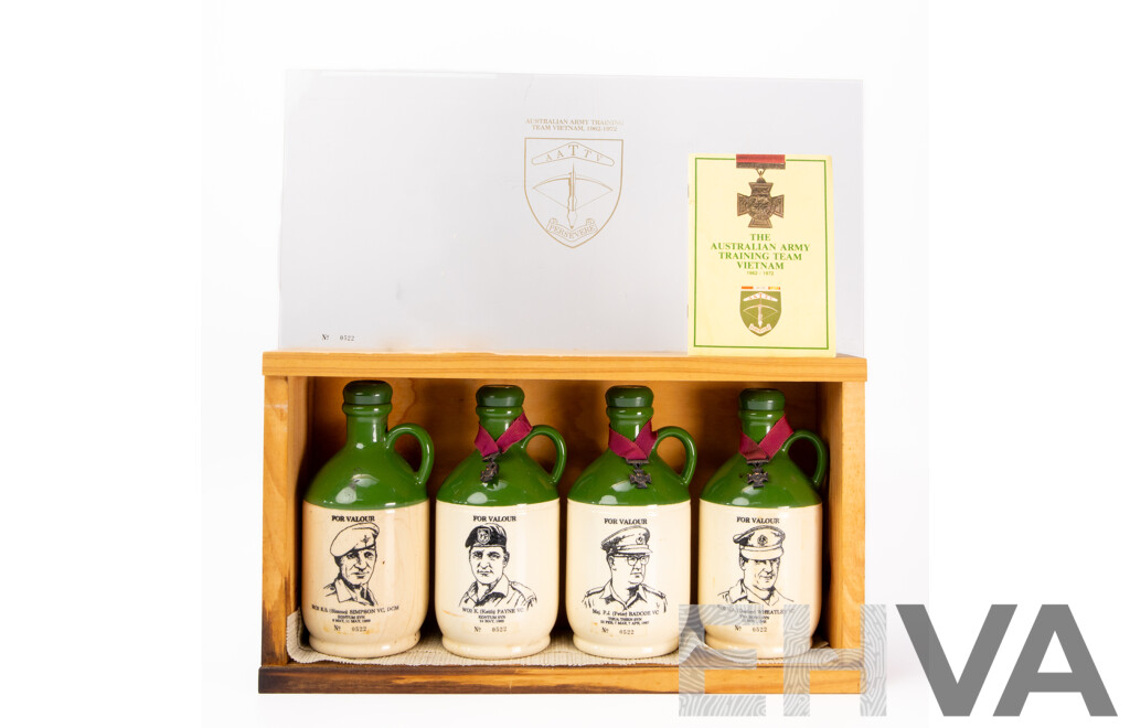 Limited Edition Australian Army Training Team Vietnam (AATTV) Port Set - Vietnam VC Winners