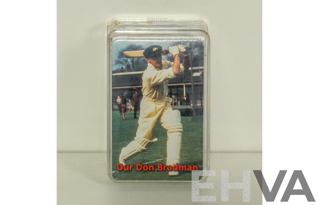 Our Don Bradman Playing Cards - Factory Sealed