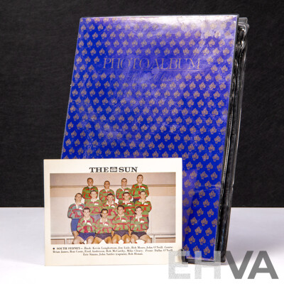 Complete Set of 'The Sun' 1967 Rugby League Cards  Full 50 Player Cards 12 Team Cards (Mint Condition in Folder)