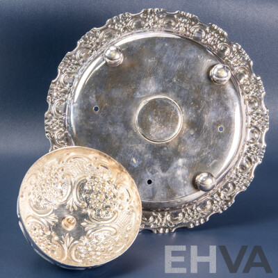 William Hutton and Sons Silver Plated Egg Coddler 1902