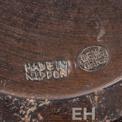 Meiji Period Japanese Urn with Foo Dog Handles, C 1890–1910