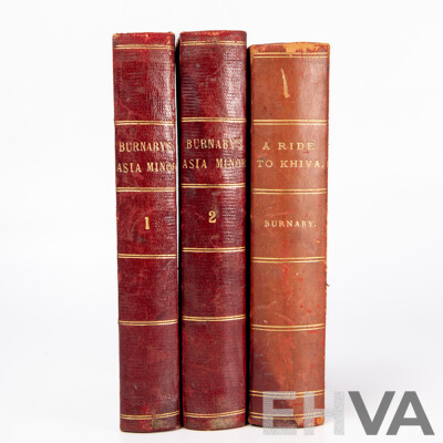 Captain Fred Burnaby, On Horseback Through Asia Minor (Volumes I & II) and A Ride to Khiva