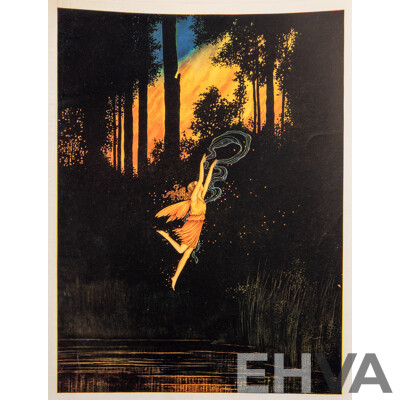 Folio of 18 Ida Rentoul Outhwaite Fairy Illustration Plates