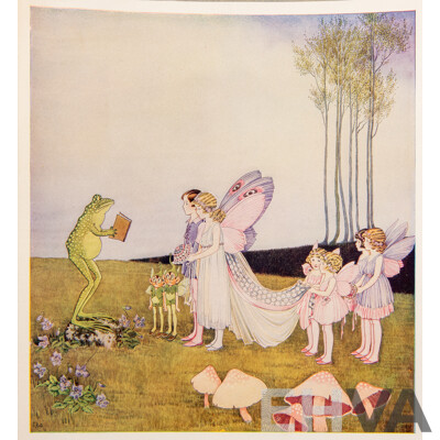 Folio of 18 Ida Rentoul Outhwaite Fairy Illustration Plates