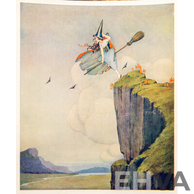 Folio of 18 Ida Rentoul Outhwaite Fairy Illustration Plates