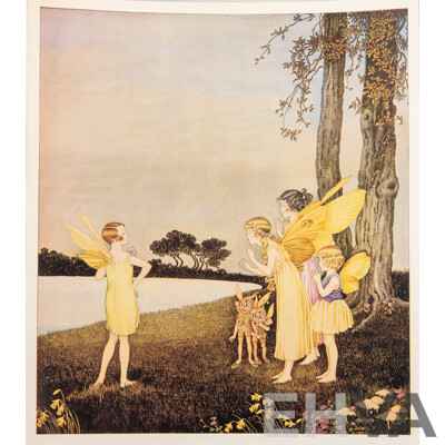 Folio of 18 Ida Rentoul Outhwaite Fairy Illustration Plates