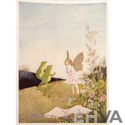 Folio of 18 Ida Rentoul Outhwaite Fairy Illustration Plates