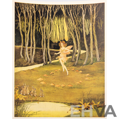 Folio of 18 Ida Rentoul Outhwaite Fairy Illustration Plates