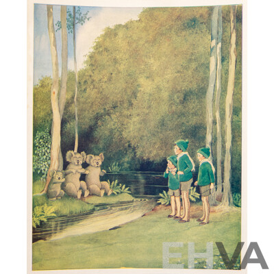 Folio of 18 Ida Rentoul Outhwaite Fairy Illustration Plates