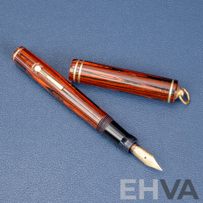 Wahl Eversharp Lever-Fill Fountain Pen with 14K Gold Nib