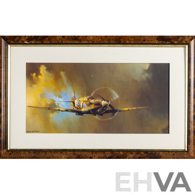 Barrie Clark Framed Print Spitfire