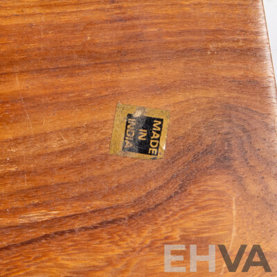 Beautiful Timber Indian Made Velvet Lined Jewellery Box