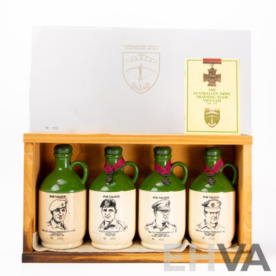 Limited Edition Australian Army Training Team Vietnam (AATTV) Port Set - Vietnam VC Winners