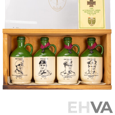 Limited Edition Australian Army Training Team Vietnam (AATTV) Port Set - Vietnam VC Winners