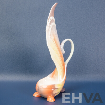 Franz Porcelain Butterfly Collection Figurine Candle Holder