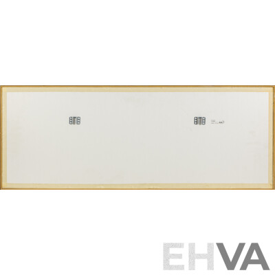 IKEA Picasso Landscape 5 Animal Print Glass Framed, 104cm x 40cm