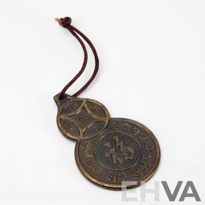 Vintage Wu Lo Talisman/Gourd for Health, Protection, and Luck