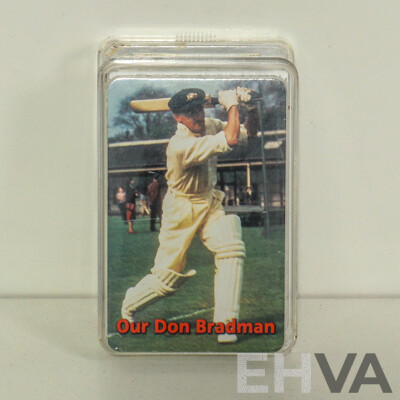 Our Don Bradman Playing Cards - Factory Sealed