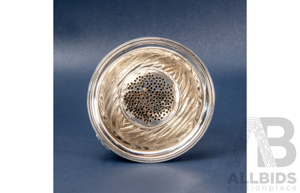 George III Sterling Silver Wine Funnel by Rebecca Emes and Edward Barnard, London 1817