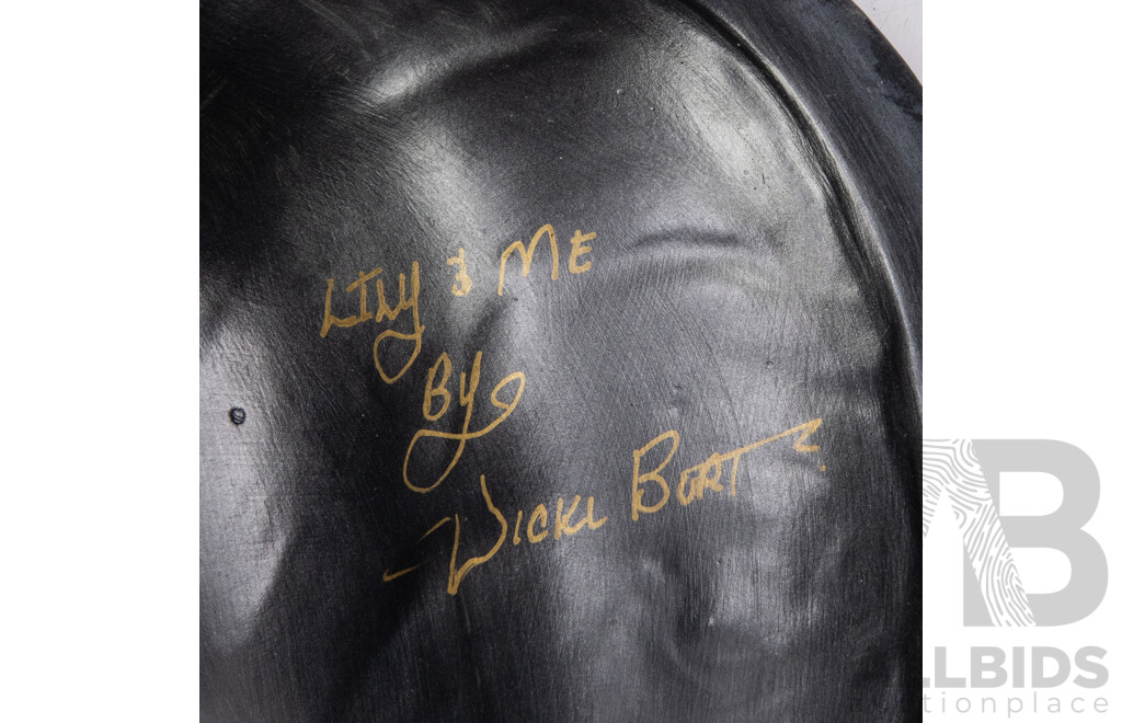 Beautiful Pair of Pacific Islands Inspired Wall Hangings by NSW Artist Vicki Birt