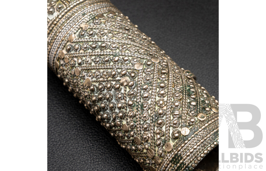 Saudi or Yemeni Silver Qur'an Holder (Hirz Amulet)