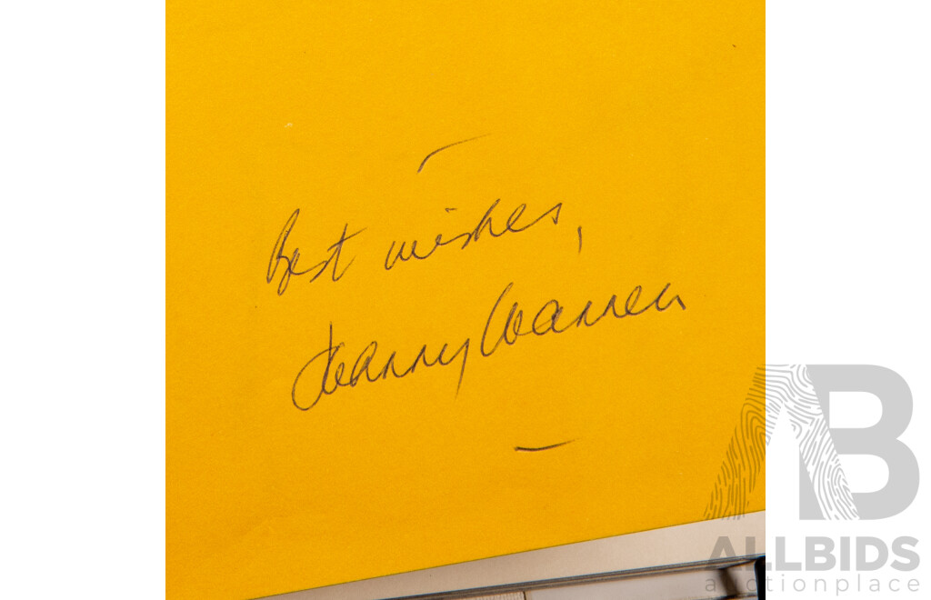 Signed Johnny Warren 'Soccer in Australia' 1974