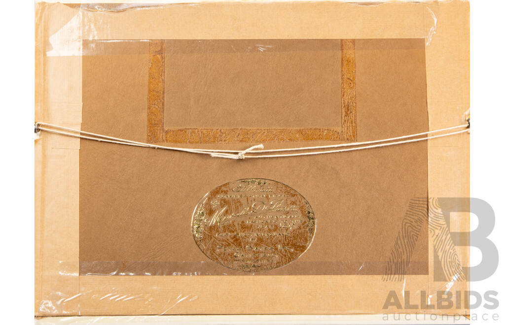 Pair of Marcelle D. Shears Silhouette Artworks Published by Peter Bates