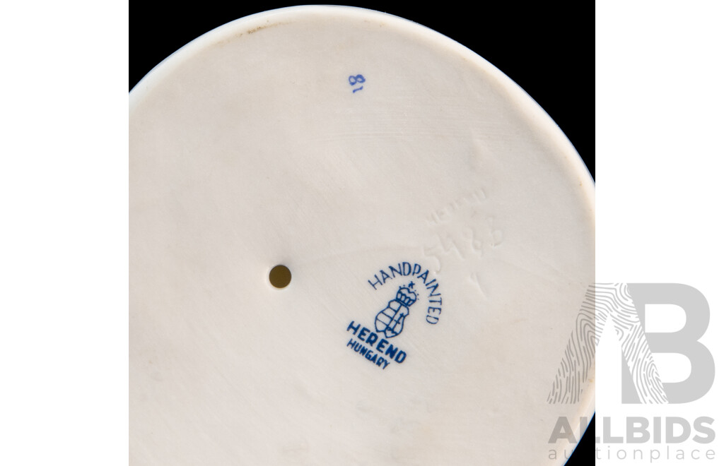 Two Herend (Hungary) Porcelain Figurines