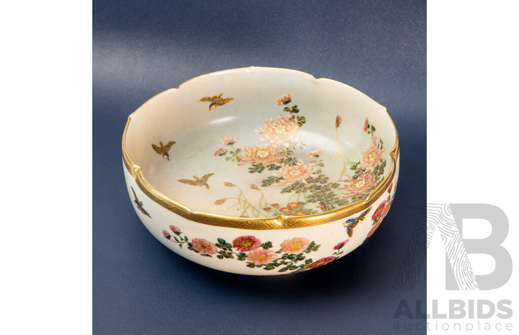 Japanese Satsuma Bowl