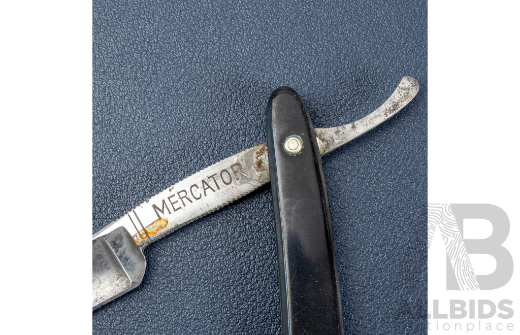 Antique Kaufmann & Sons (Germany) “Mercator” Straight Razor