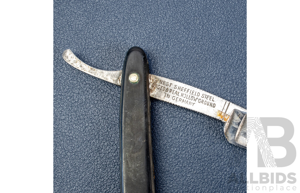 Antique Kaufmann & Sons (Germany) “Mercator” Straight Razor