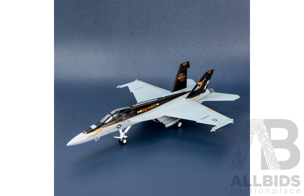 Limited Edition Witty Wings No. WTW-72-007-012, F/A-18E Super Hornet, 1:72 Scale, VFA 147 Argonauts