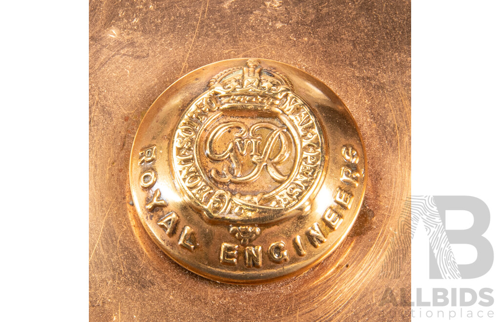 Trench Art Royal Engineers Military Cap
